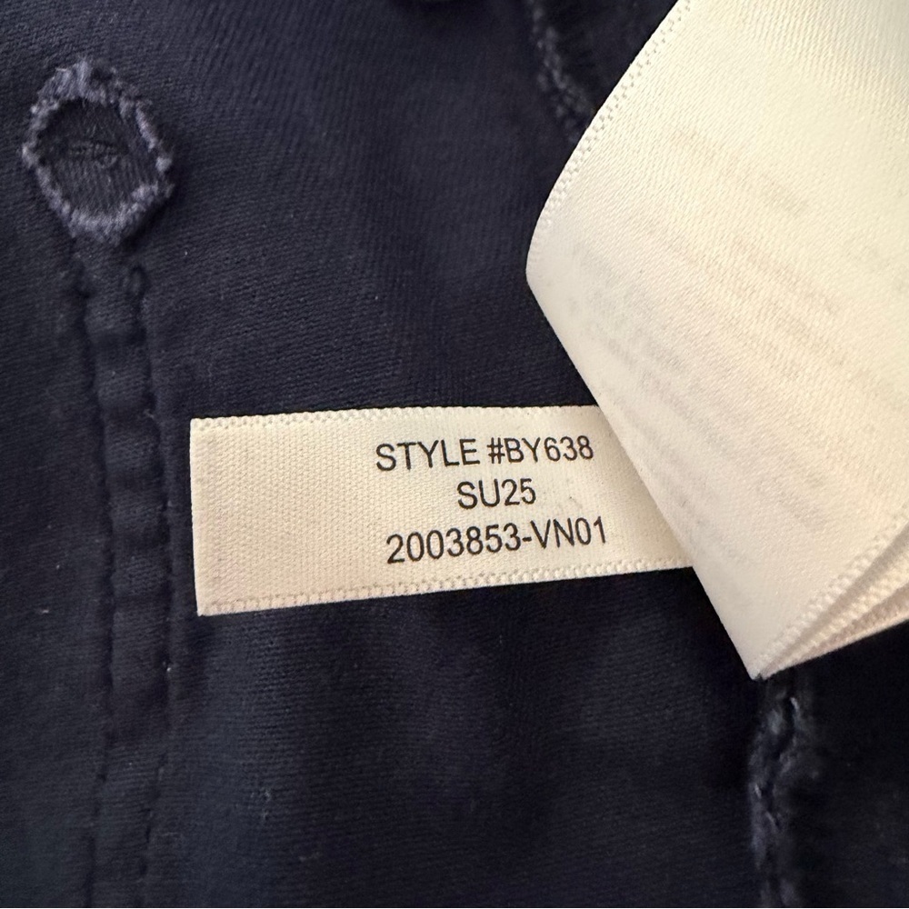 J. Crew Sailor slim wide-leg chino pant navy blue 23903 - Picture 7 of 8